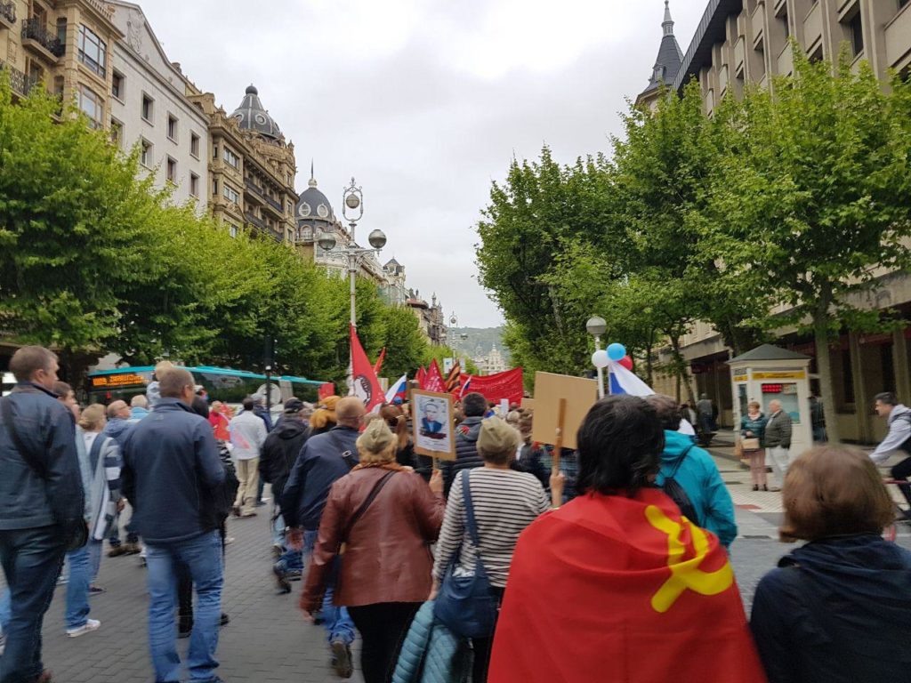 V Deo E Im Genes Del D A De La Victoria De Mayo En Donostia San